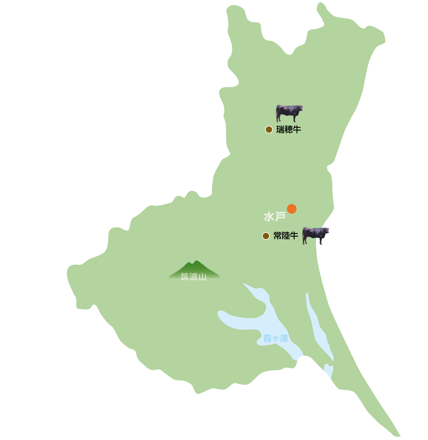 茨城の畜産物情報マップ